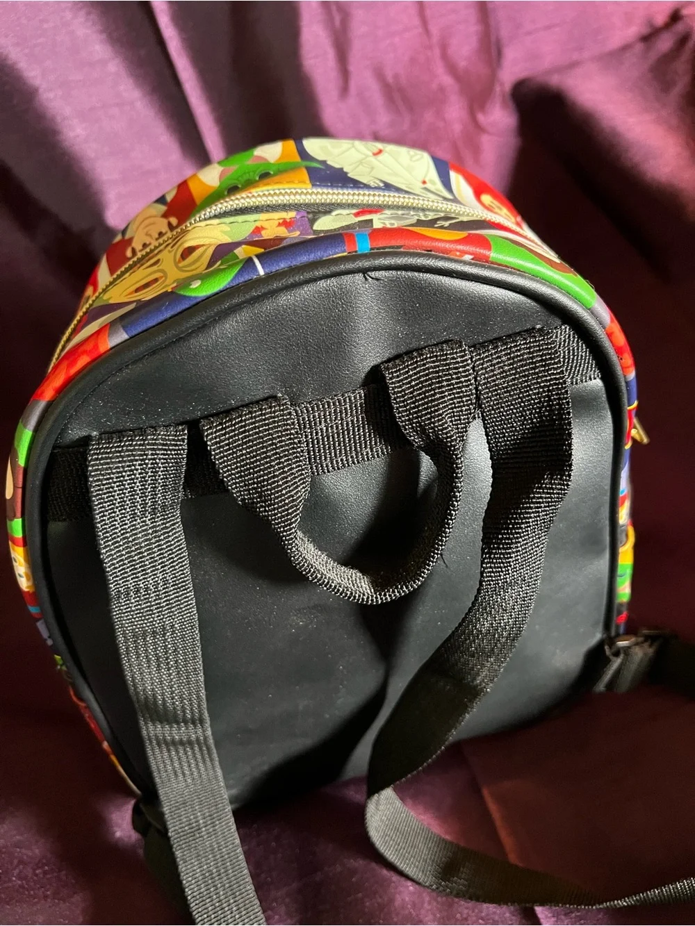 Star Wars Multi-Color Character Panel Mini Backpack - Picture 6 of 8